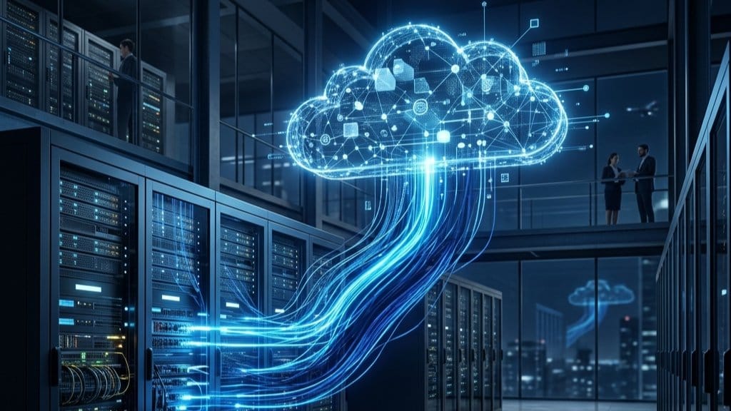 Infrastructure hybride PME : serveur local et cloud Microsoft 365